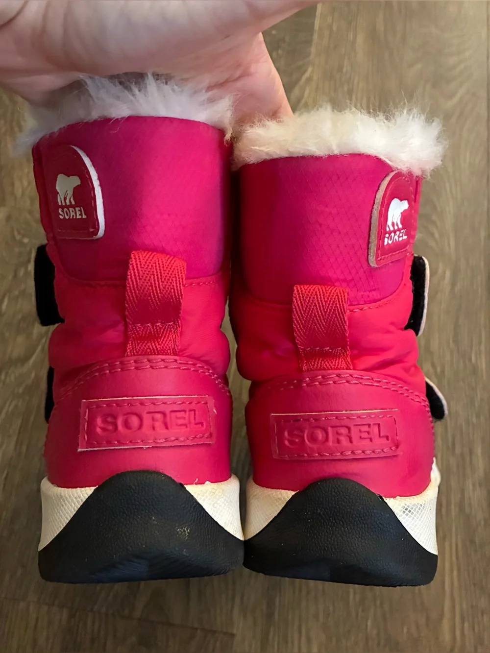 SOREL Kids' Whitney II Strap Boot Winter Waterproof Pink